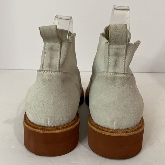 Sartore Laceless Ankle boot - white grey suede/leather - Picture 4 of 11